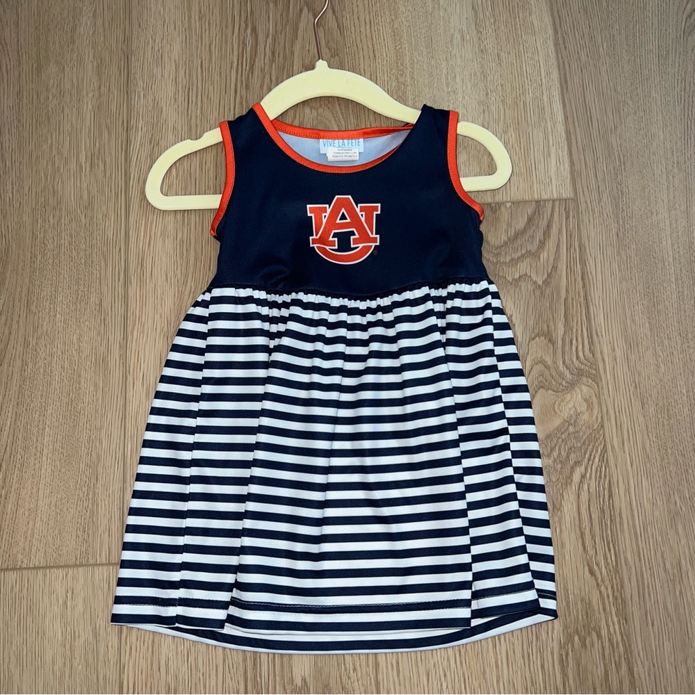 Auburn Tigers Striped Dress